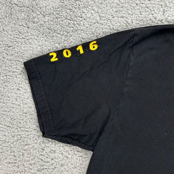 Portland Comic Con 2016 Shirt Size 2XL Black T Shirt Wizard Comic Con - Picture 4 of 9